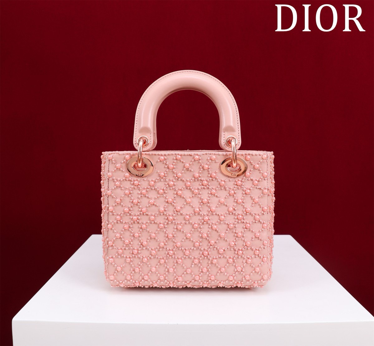 Bagsaaa D10r Lady Mini Pink Pearl 20cm