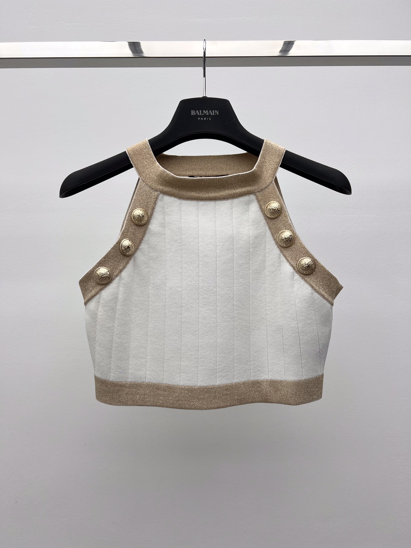 Bagsaaa Balmain Ribbed-knit Set