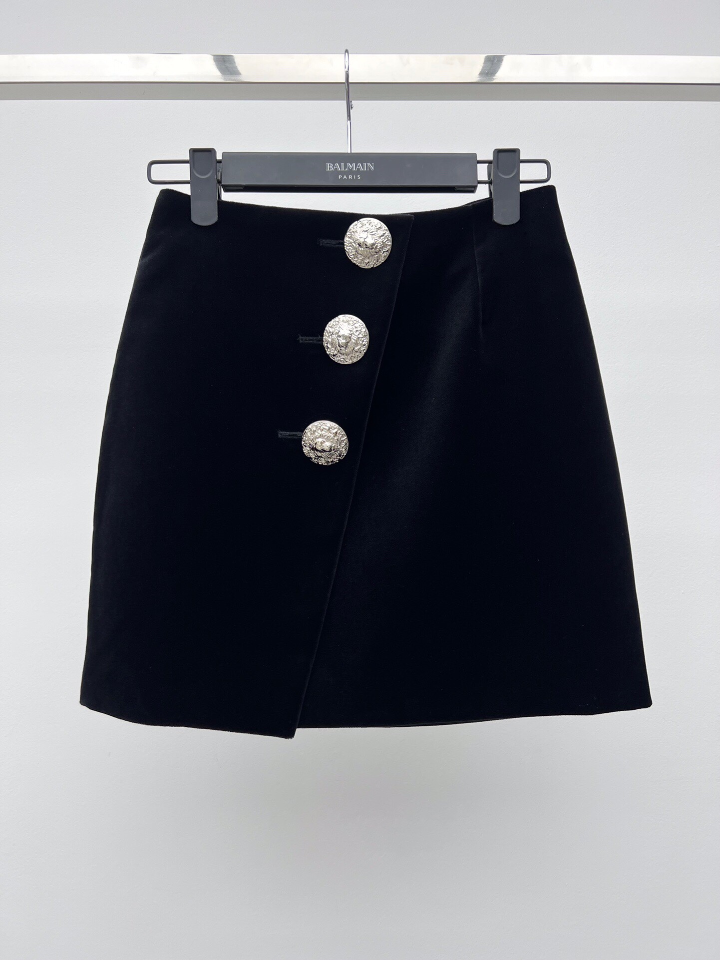Bagsaaa Balmain Black Velvet Set