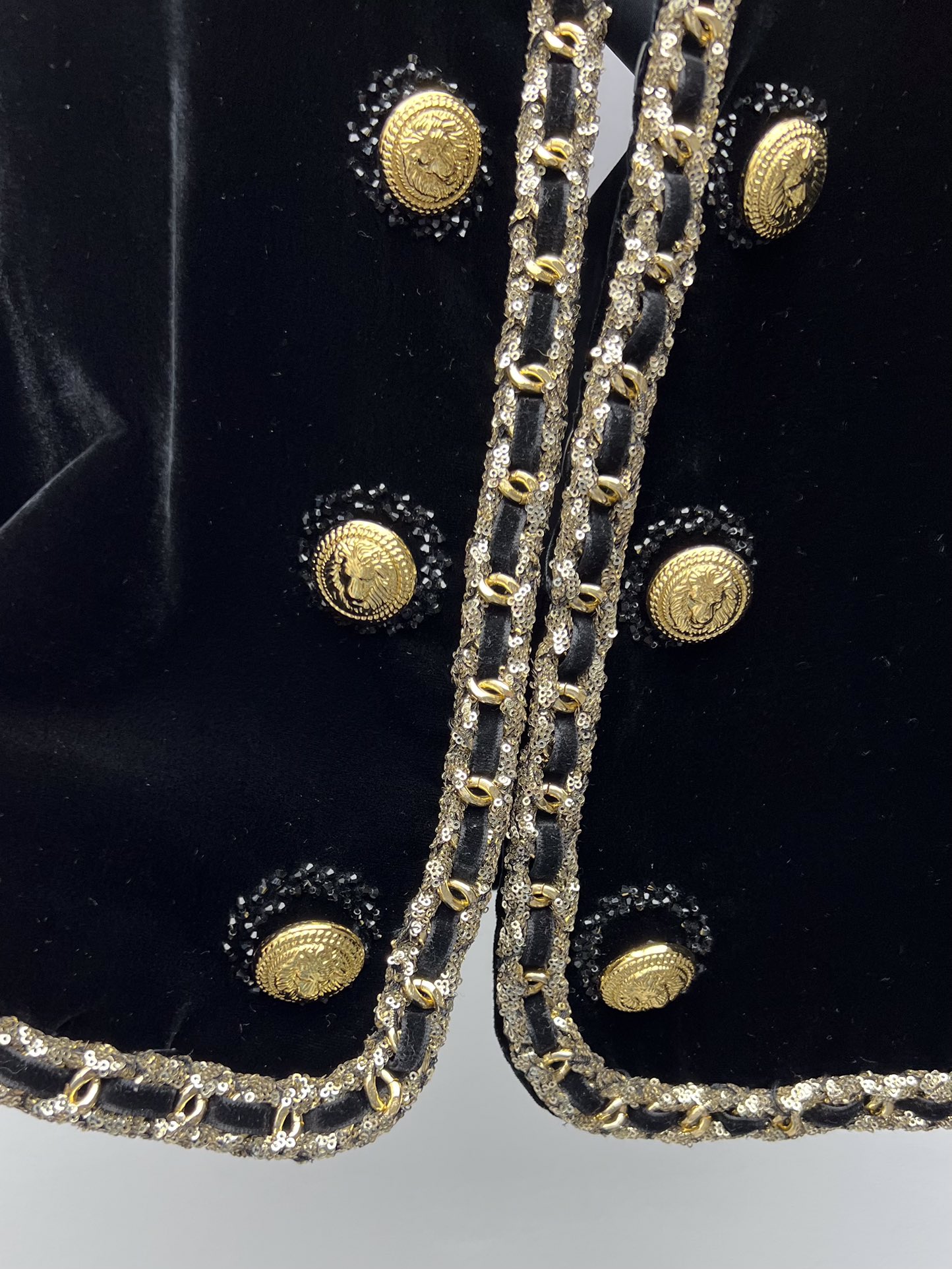 BAGSAAA BALMAIN SEQUINS EMBROIDERED JACKET