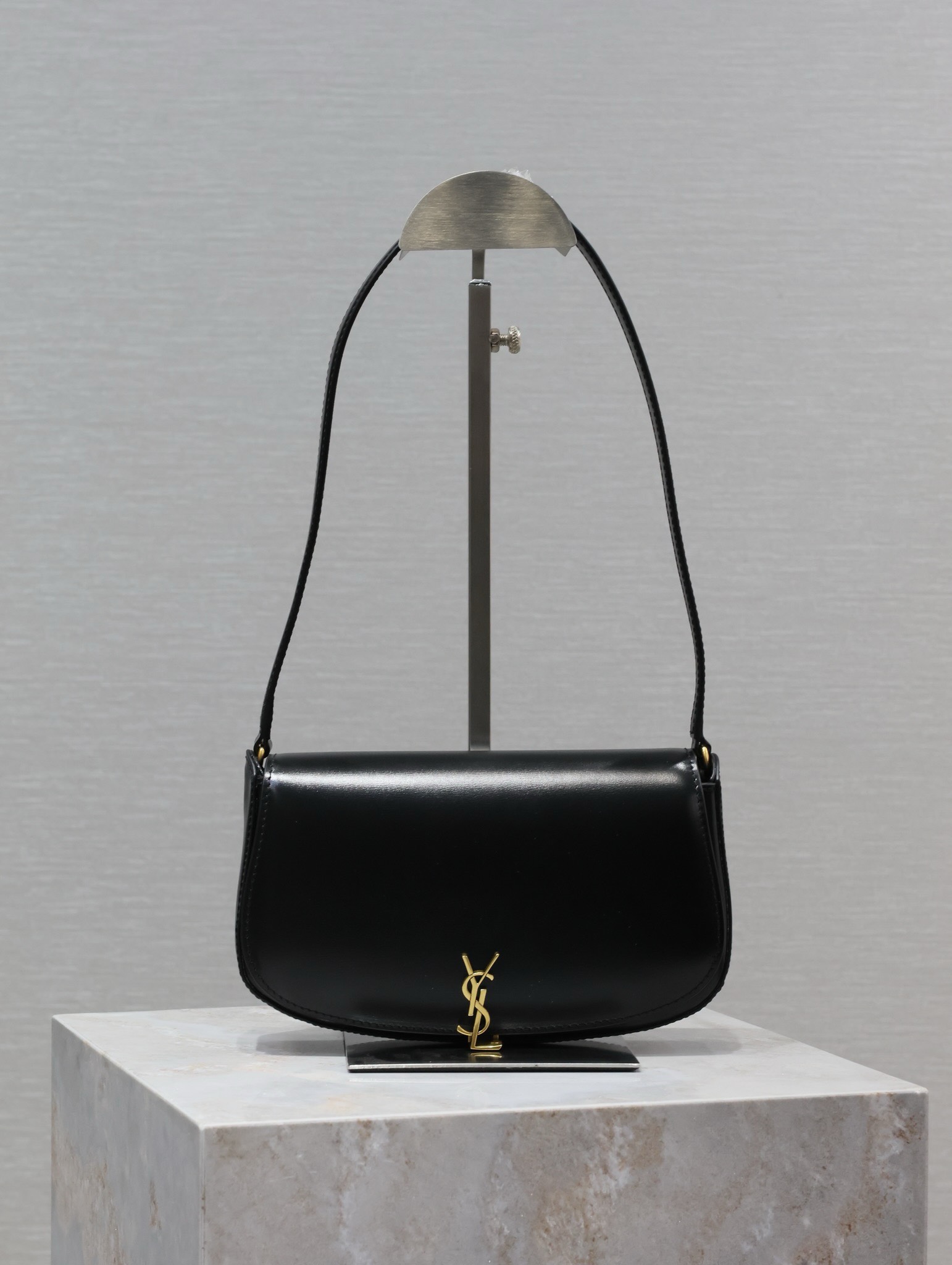 Bagsaaa Y51 Mini Voltaire In Box Sa1nt Lau*nt 779642 Black - 21 X 11 X 4.5 CM
