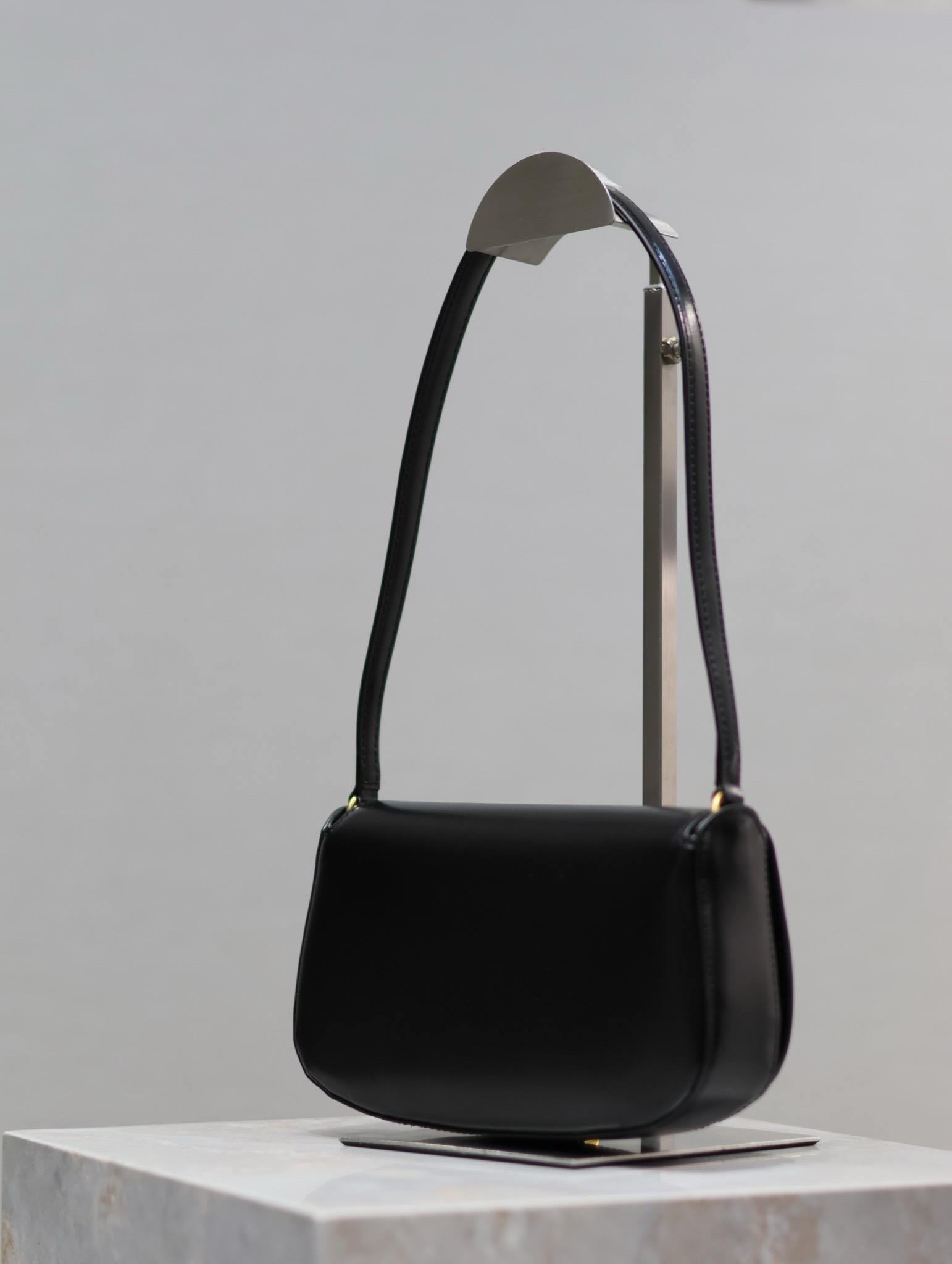 Bagsaaa Y51 Mini Voltaire In Box Sa1nt Lau*nt 779642 Black - 21 X 11 X 4.5 CM