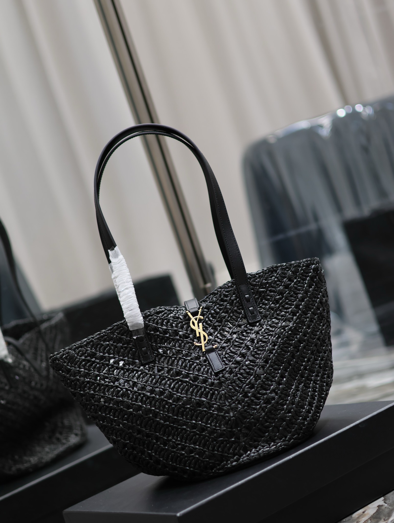 Bagsaaa Y51 Panier Black Tote - 39x20x21cm
