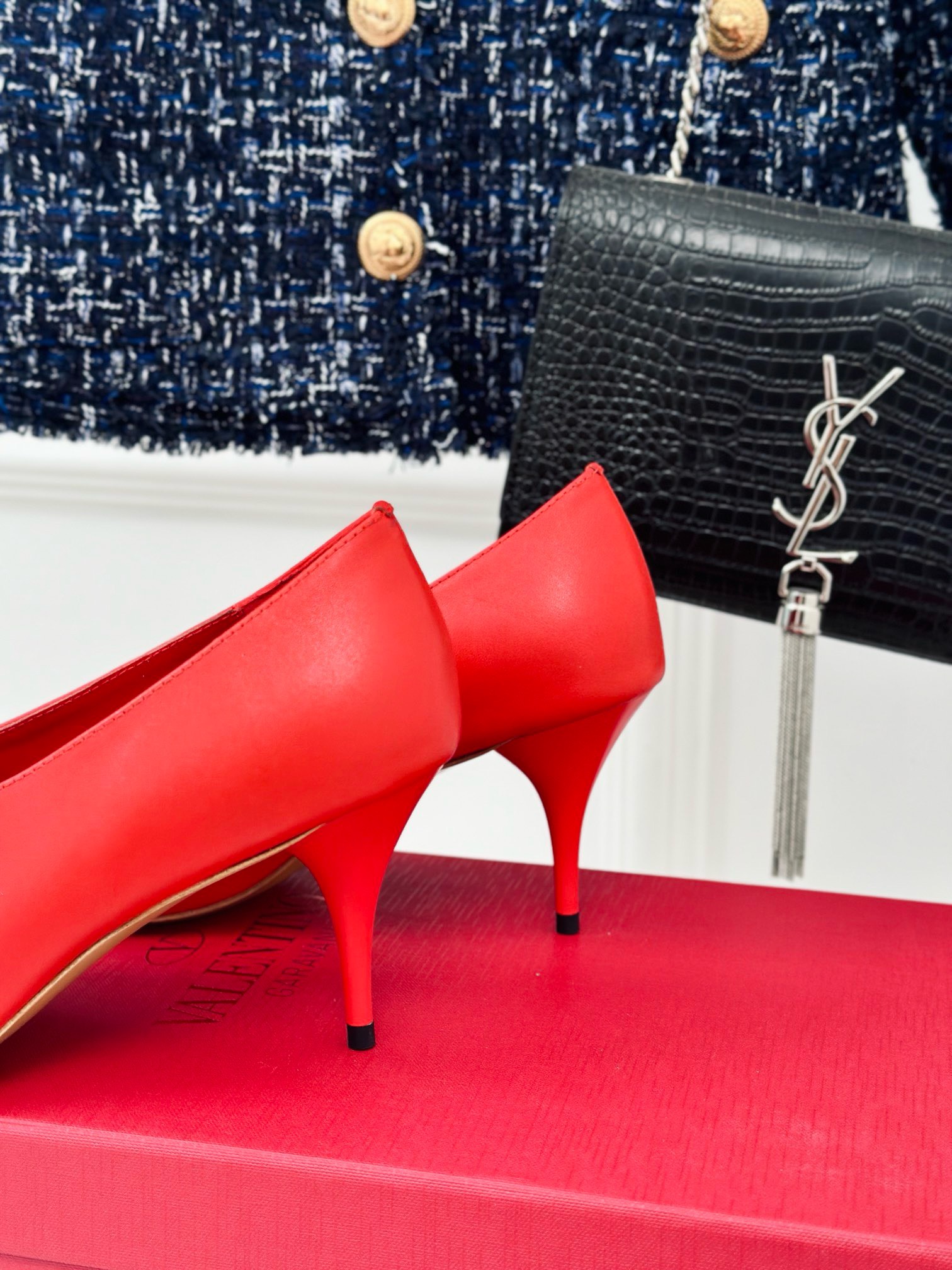 Bagsaaa Va1e*ntin0 Red Pump