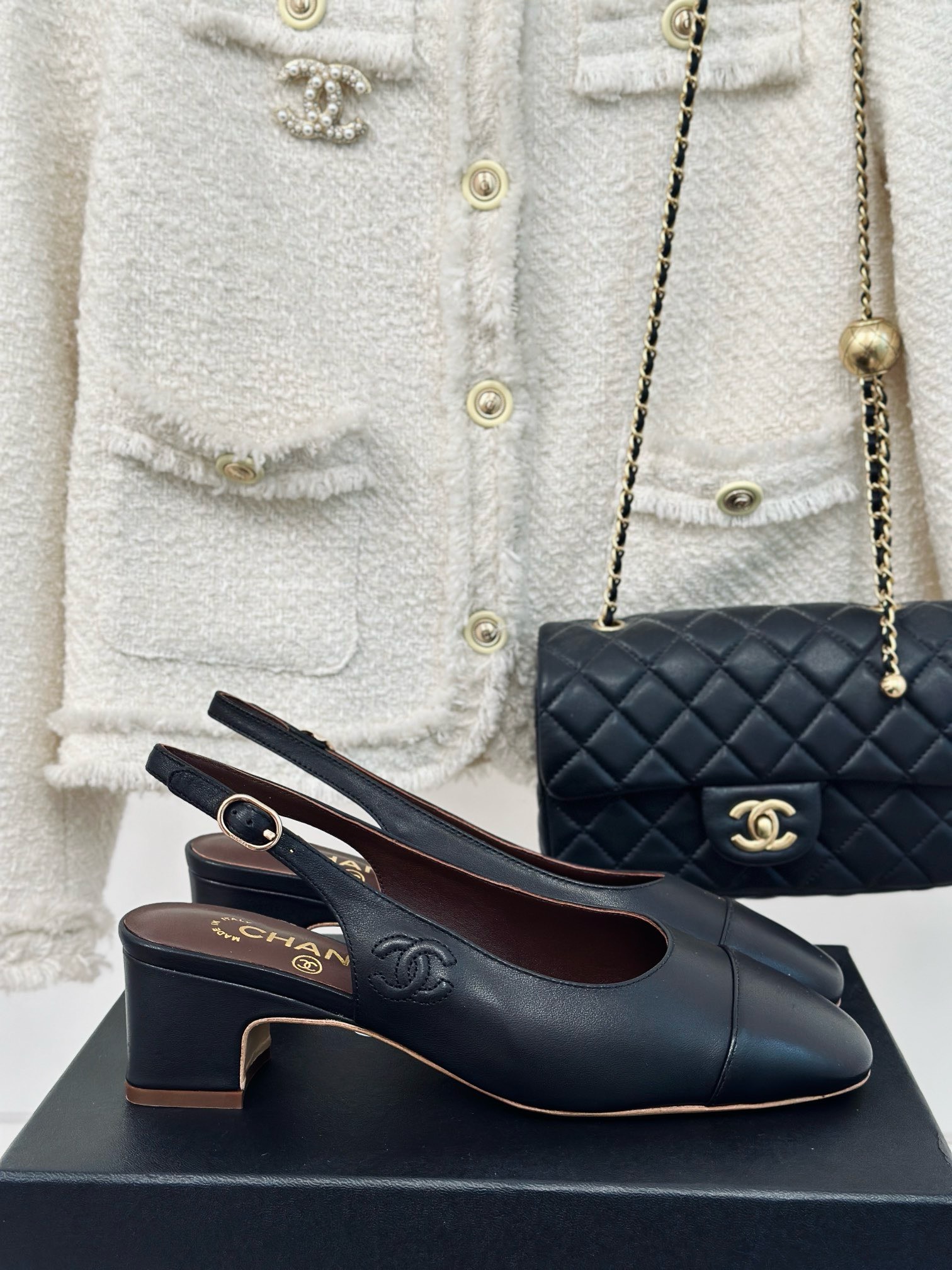 Bagsaaa Ch**el Slingback