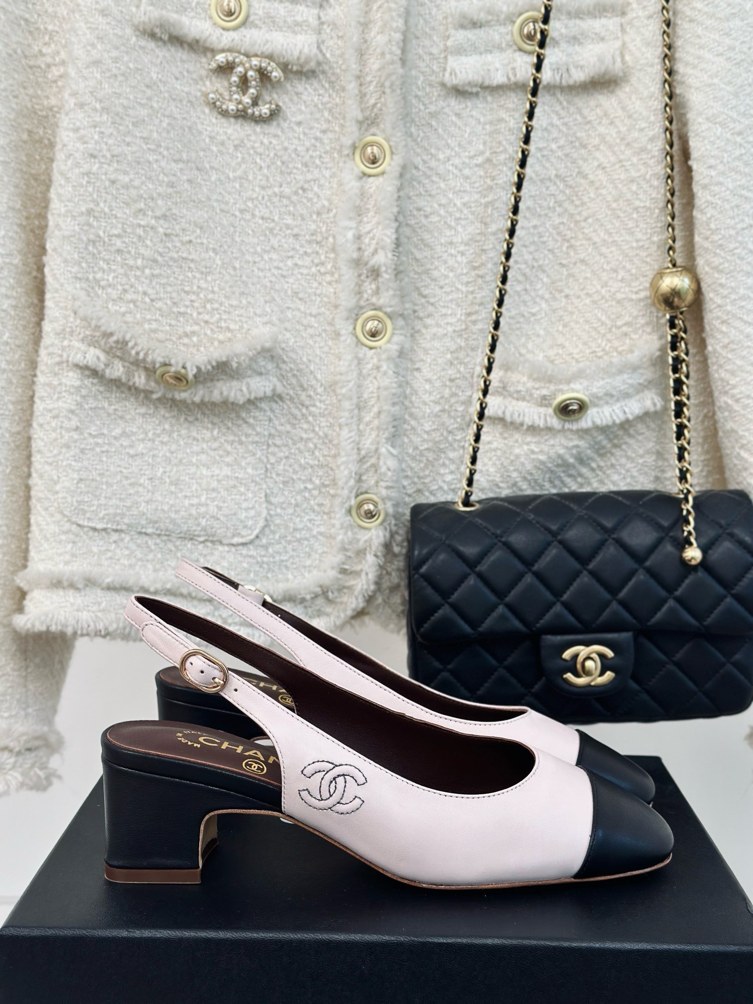 Bagsaaa Ch**el Slingback
