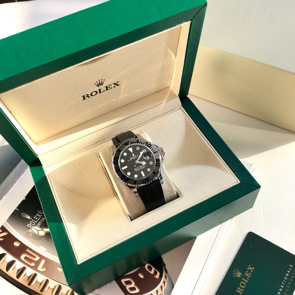 Bagssaaa R01exYACHT-MASTER BLACK DIA 42MM