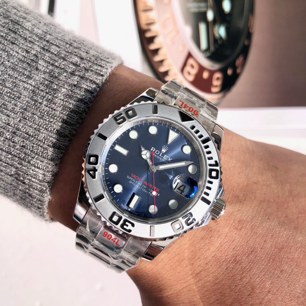 BAGSAAA R01ex YACHT-MASTER BLUE DIAL 40MM