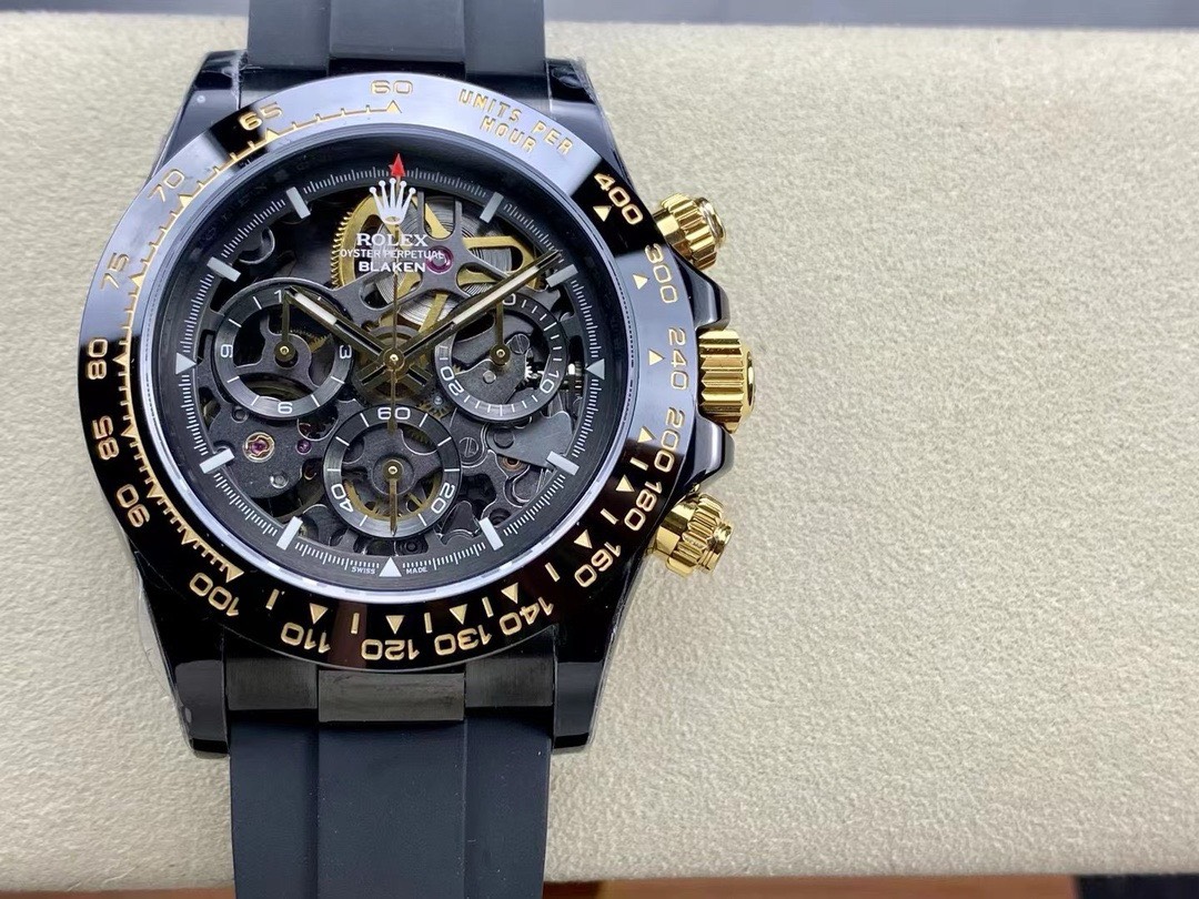 Bagsaaa R01ex Daytona D1am0nds Black Dial 40mm x 15mm
