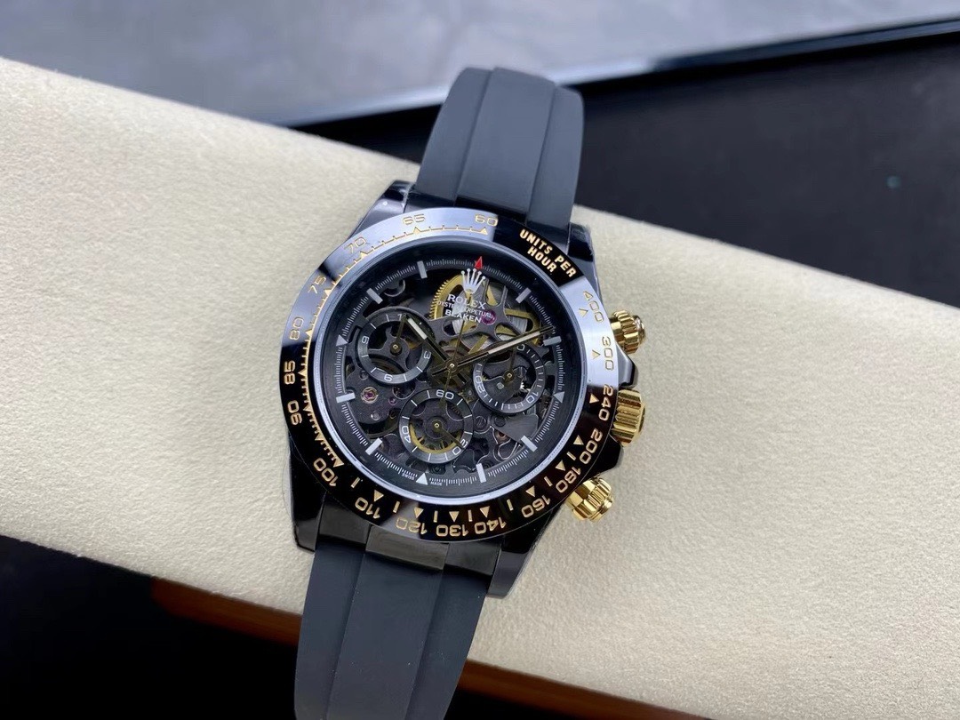 Bagsaaa R01ex Daytona D1am0nds Black Dial 40mm x 15mm
