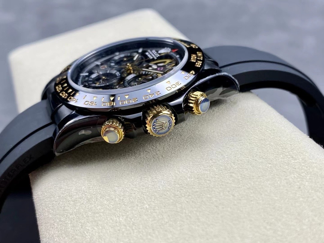Bagsaaa R01ex Daytona D1am0nds Black Dial 40mm x 15mm