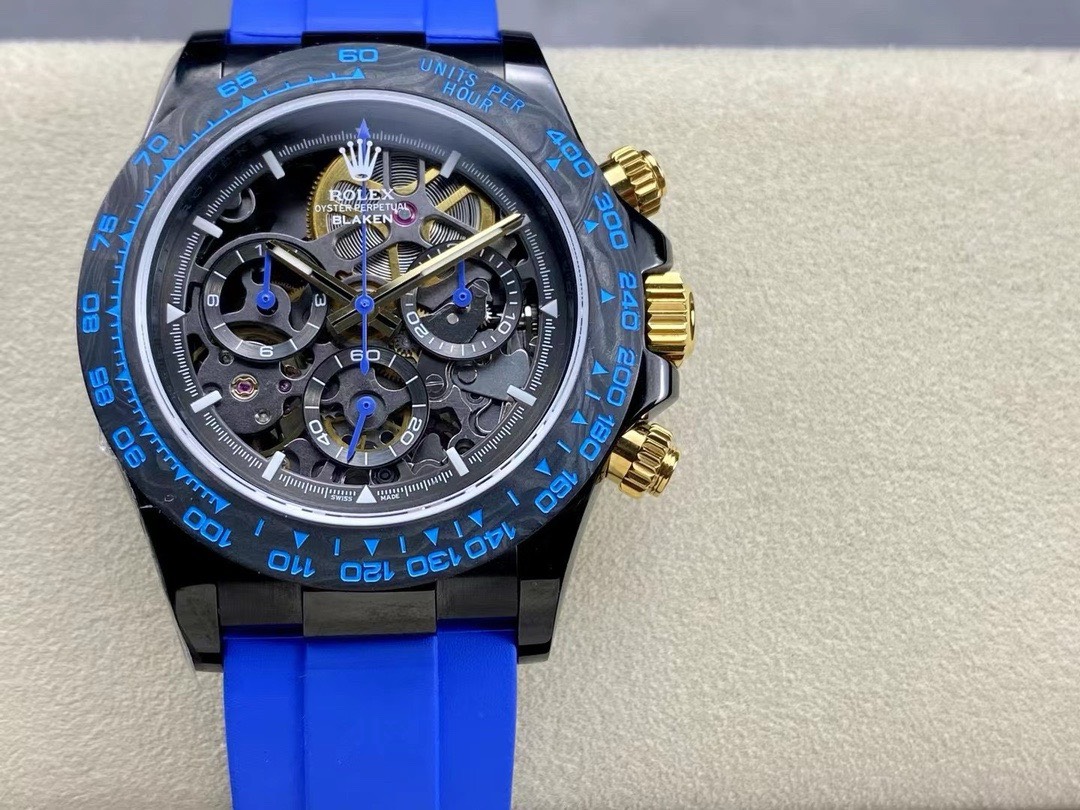 Bagsaaa R01ex Daytona PVD Ceramic Bezel Dial Rubber Strap