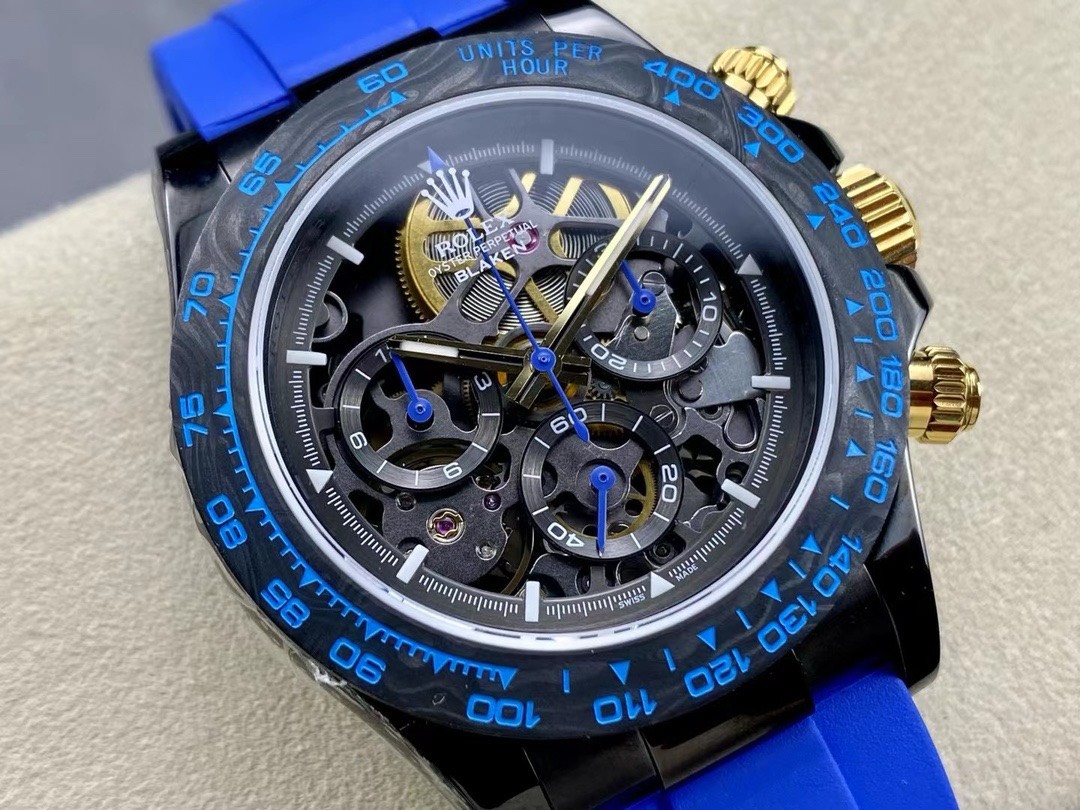 Bagsaaa R01ex Daytona PVD Ceramic Bezel Dial Rubber Strap