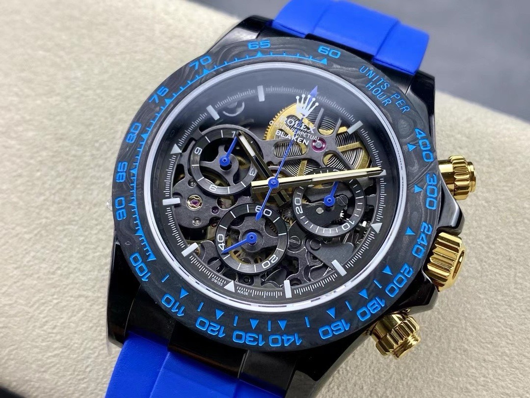 Bagsaaa R01ex Daytona PVD Ceramic Bezel Dial Rubber Strap