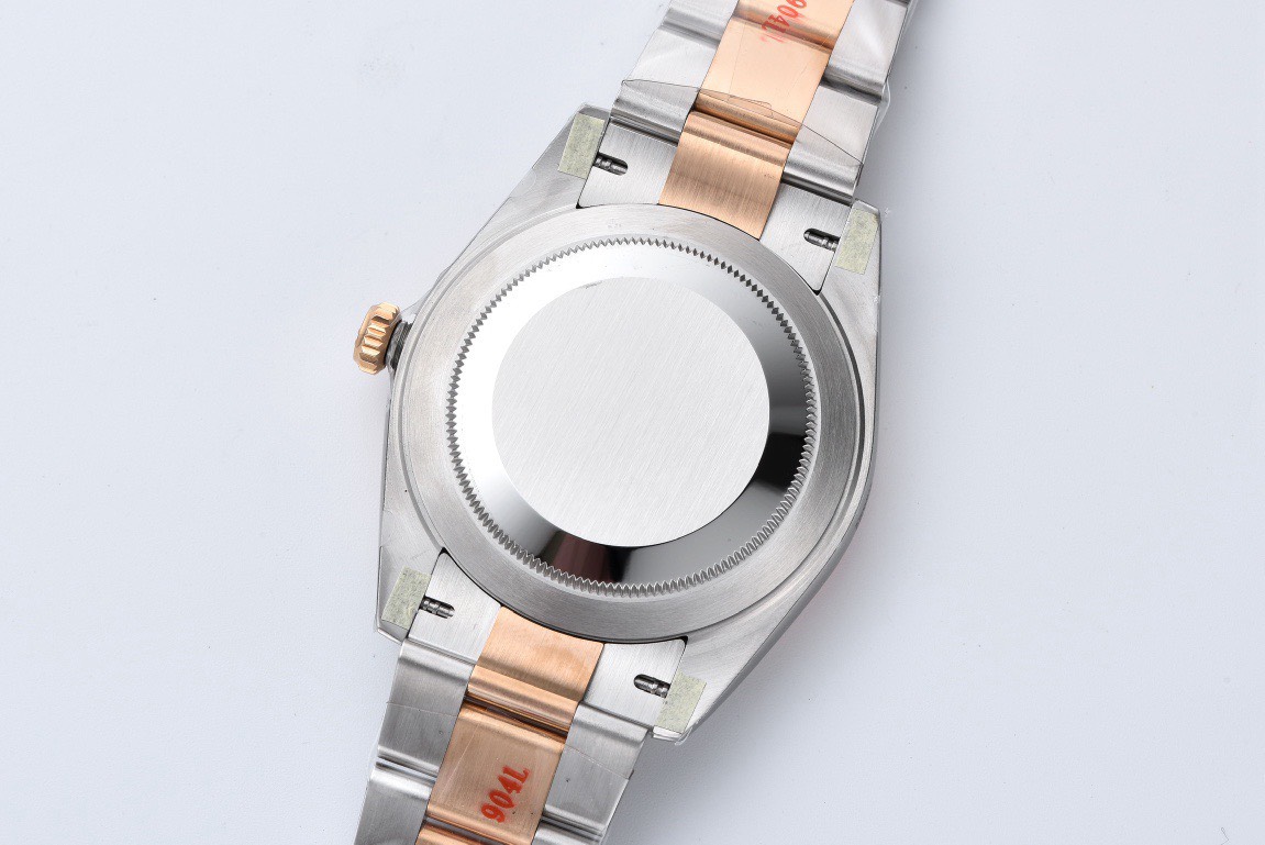 Bagsaaa R01ex Datejust 41 41mm Rose Gold Oyster Fluted