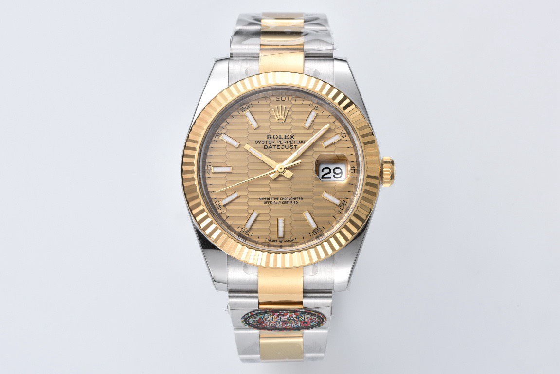 Bagsaaa R01ex Datejust 41 Gold Dial 