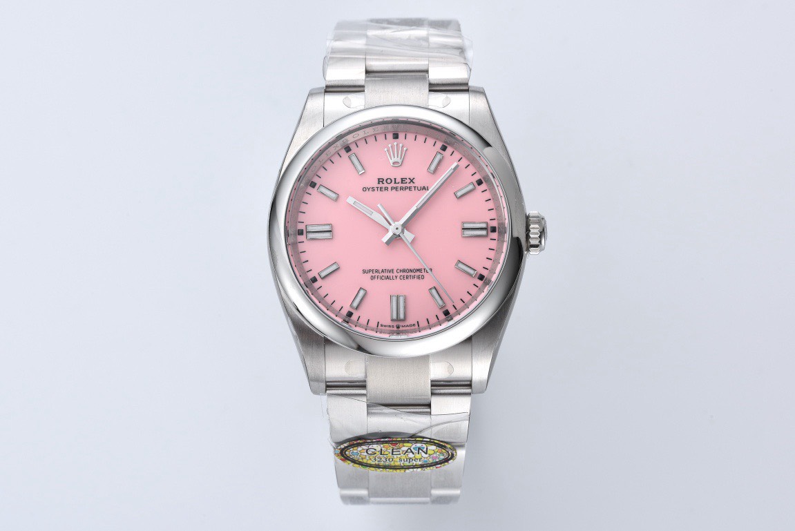 Bagsaaa R01ex Oyster Perpetual Pink Dial Size 41mm