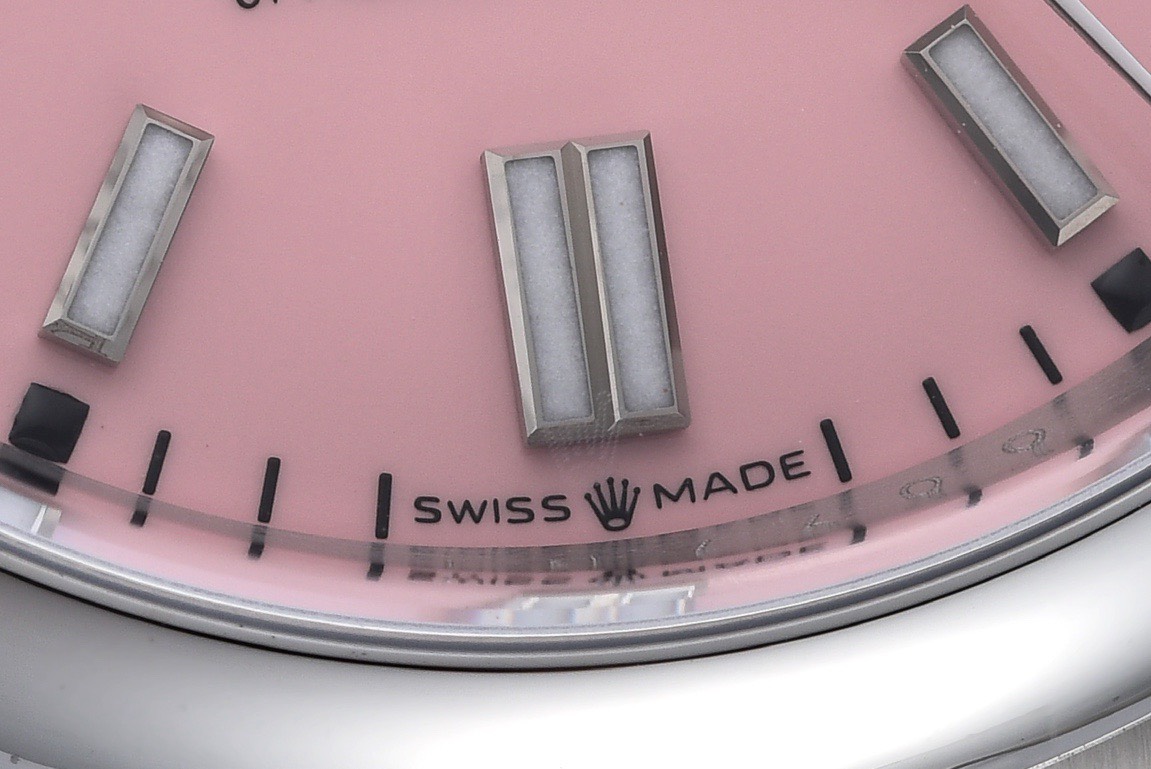 Bagsaaa R01ex Oyster Perpetual Pink Dial Size 41mm