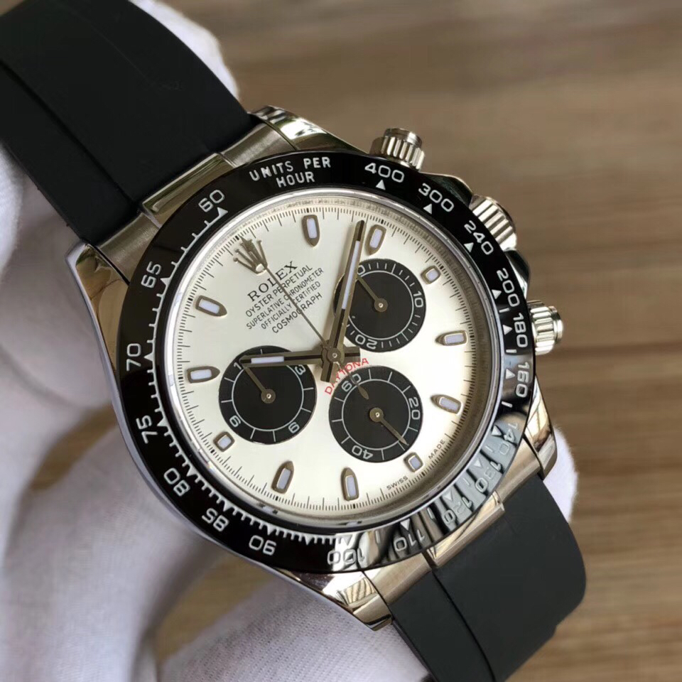 Bagsaaa R01ex Daytona Cosmograph White Dial