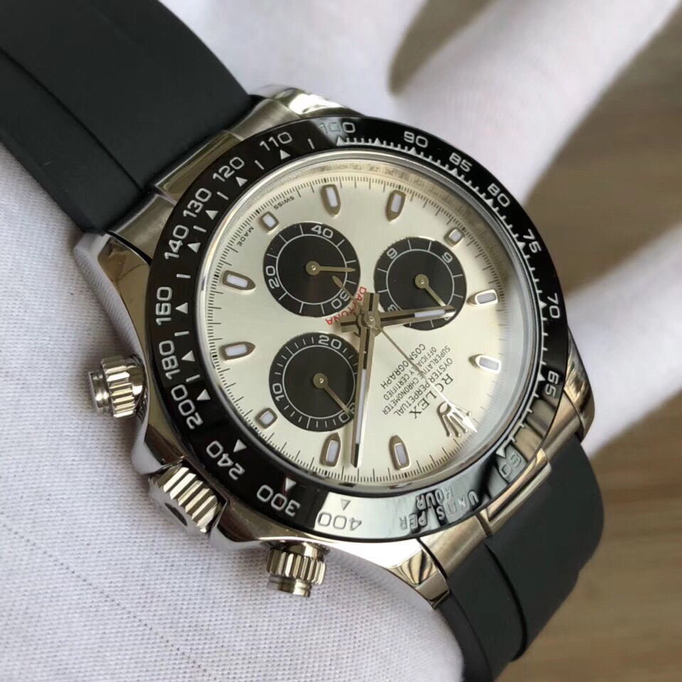 Bagsaaa R01ex Daytona Cosmograph White Dial
