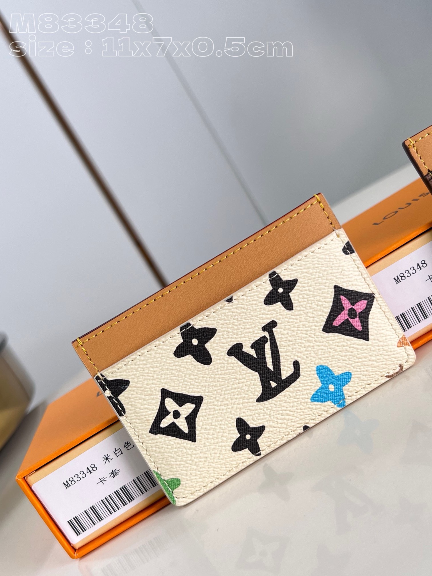 Bagsaaa L0vis Vvtt0n Card Holder Monogram Craggy coated canvas - 11 x 7 x 0.5 cm