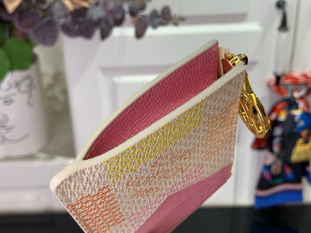 Bagsaaa L0vis Vvtt0n Romy Card Holder Pink - 12 x 8 x 0.8 cm