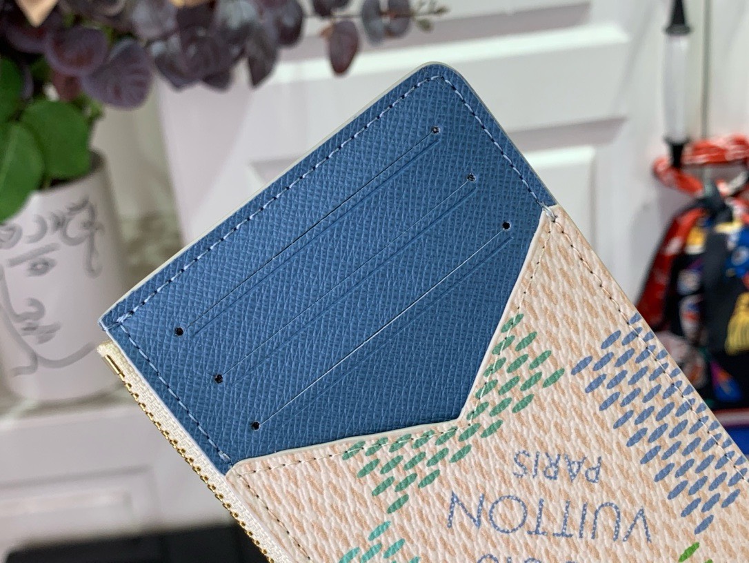 Bagsaaa L0vis Vvtt0n Romy Card Holder Green - 12 x 8 x 0.8 cm