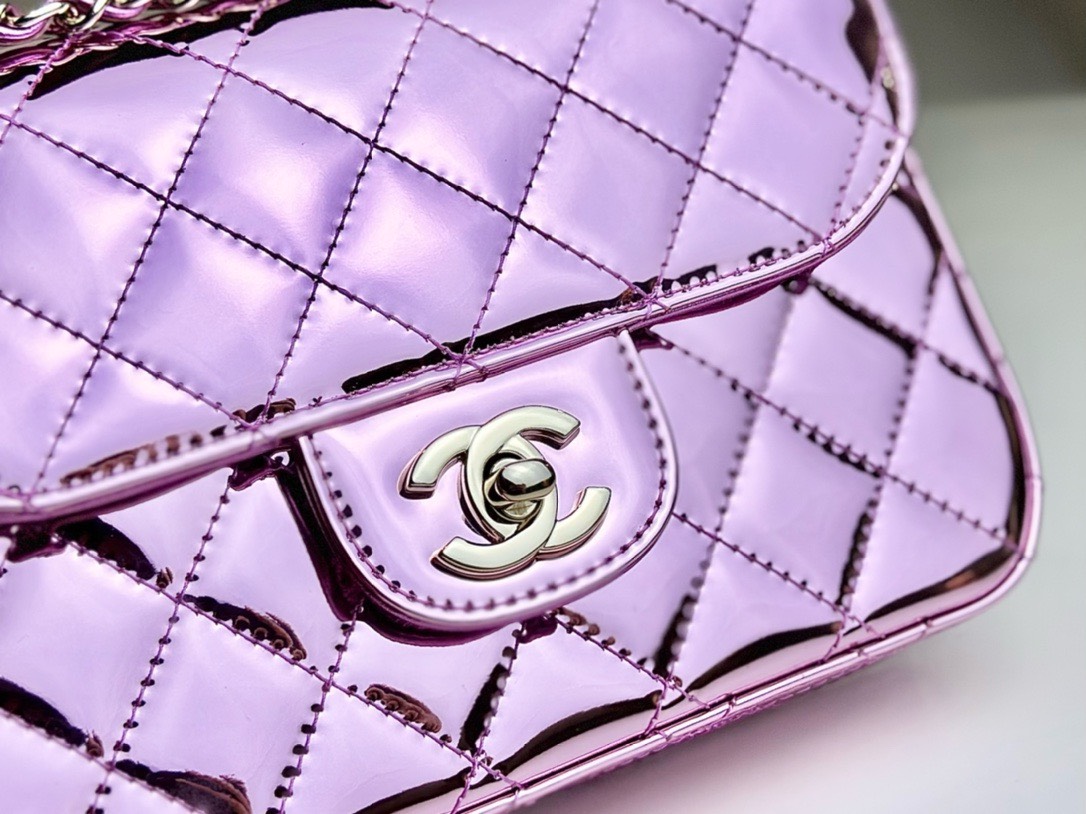 Bagsaaa Ch**el Mini Flap Bag & Star Coin Purse AS4646 Pink - 12.5 × 19 × 5 cm