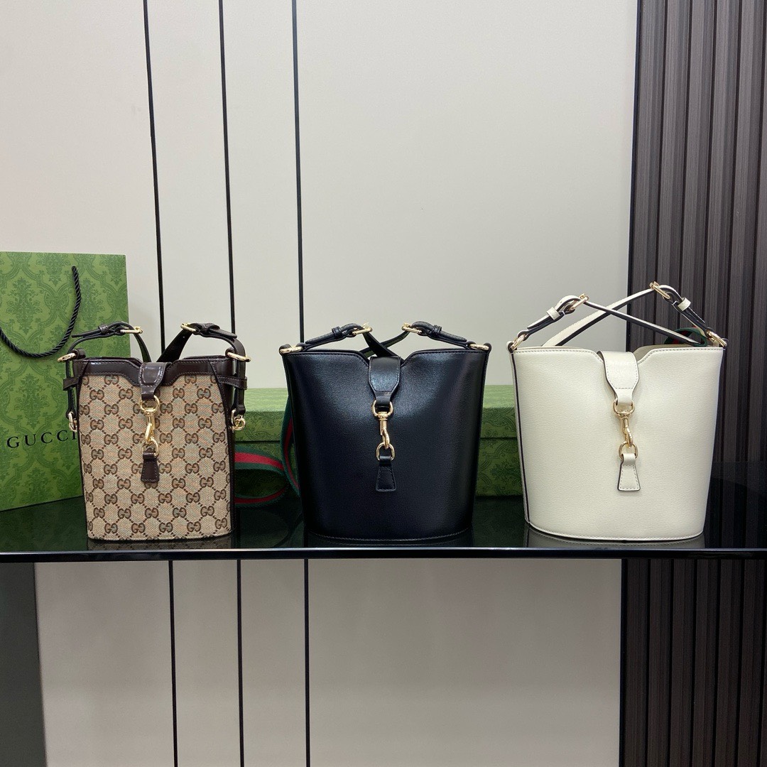 BAGSAAA Gvc*1 ORIGINAL GG SMALL BUCKET BAG - 20.5X18.5X12.5CM