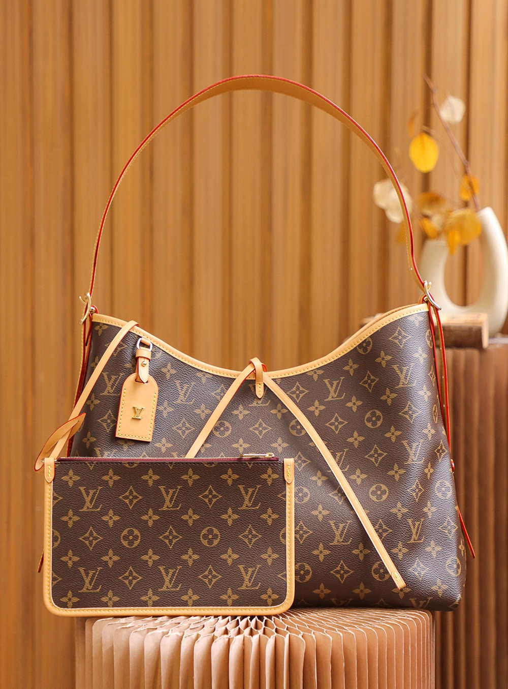 Bagsaaa L0vis Vvtt0n M46197 CarryAll MM Monogram - 39 x 30 x 15 cm