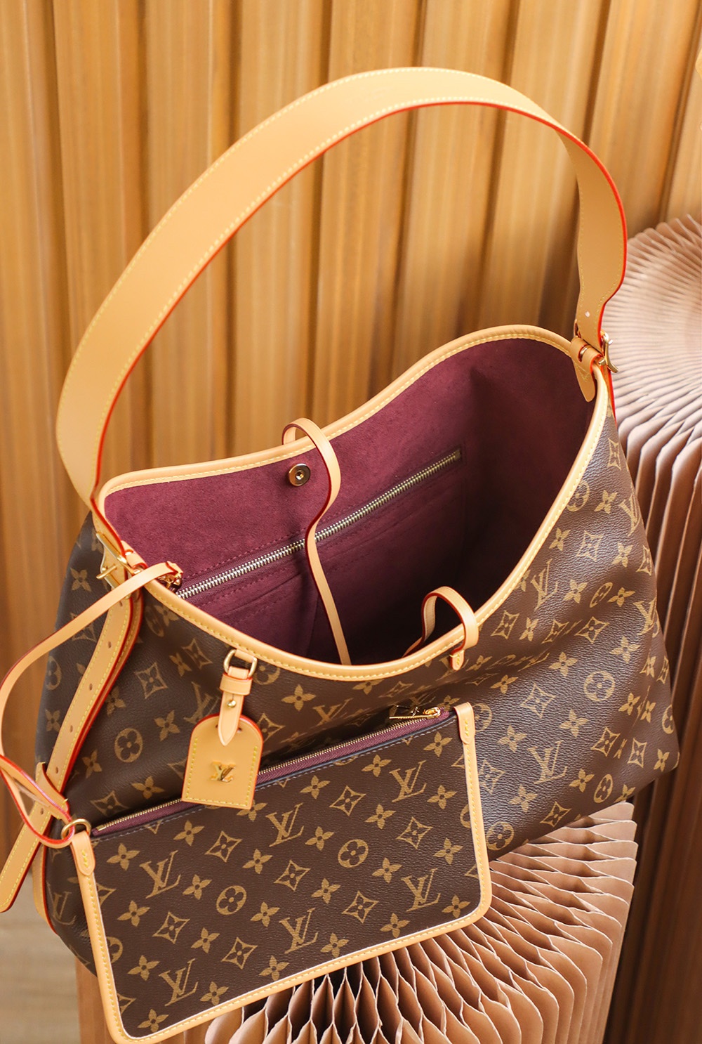 Bagsaaa L0vis Vvtt0n M46197 CarryAll MM Monogram - 39 x 30 x 15 cm