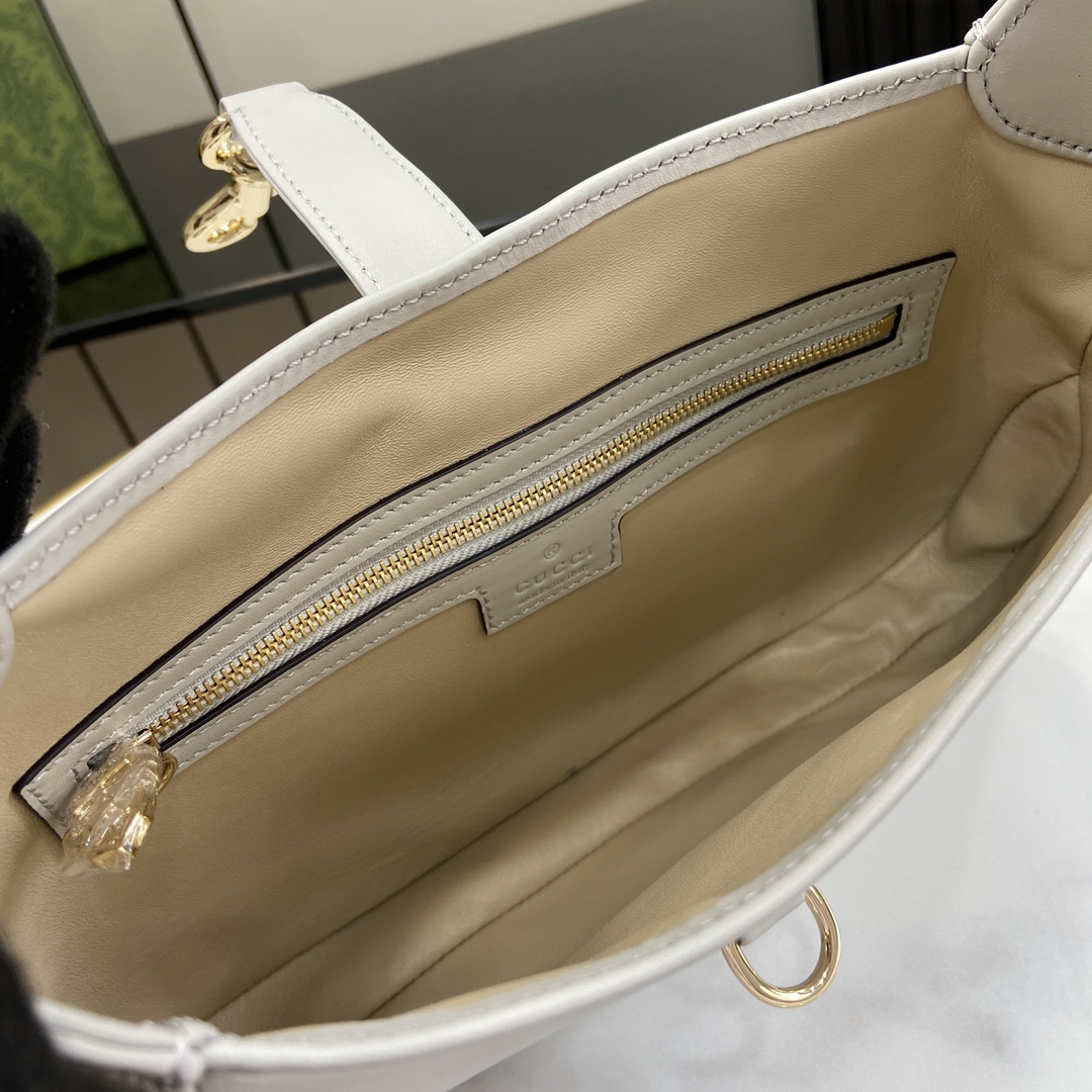 Bagsaaa Gvc*1 Jackie Small Shoulder Bag Light Gray 782849 Size 27.5x19x4cm