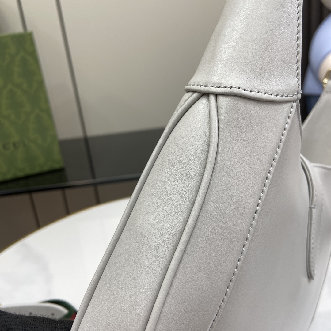 Bagsaaa Gvc*1 Jackie Small Shoulder Bag Light Gray 782849 Size 27.5x19x4cm