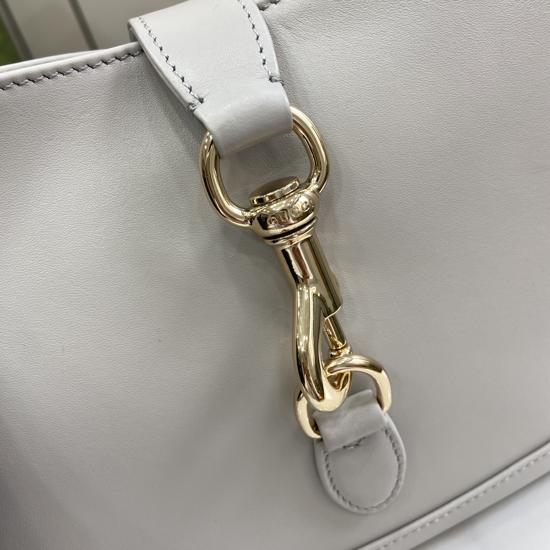 Bagsaaa Gvc*1 Jackie Small Shoulder Bag Light Gray 782849 Size 27.5x19x4cm