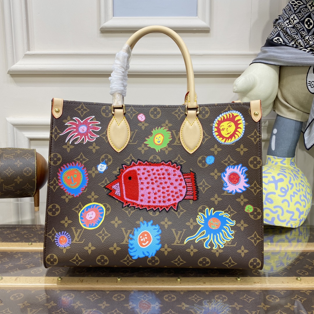 Bagsaaa LV x YK OnTheGo MM M46429 - 35x27x14 cm