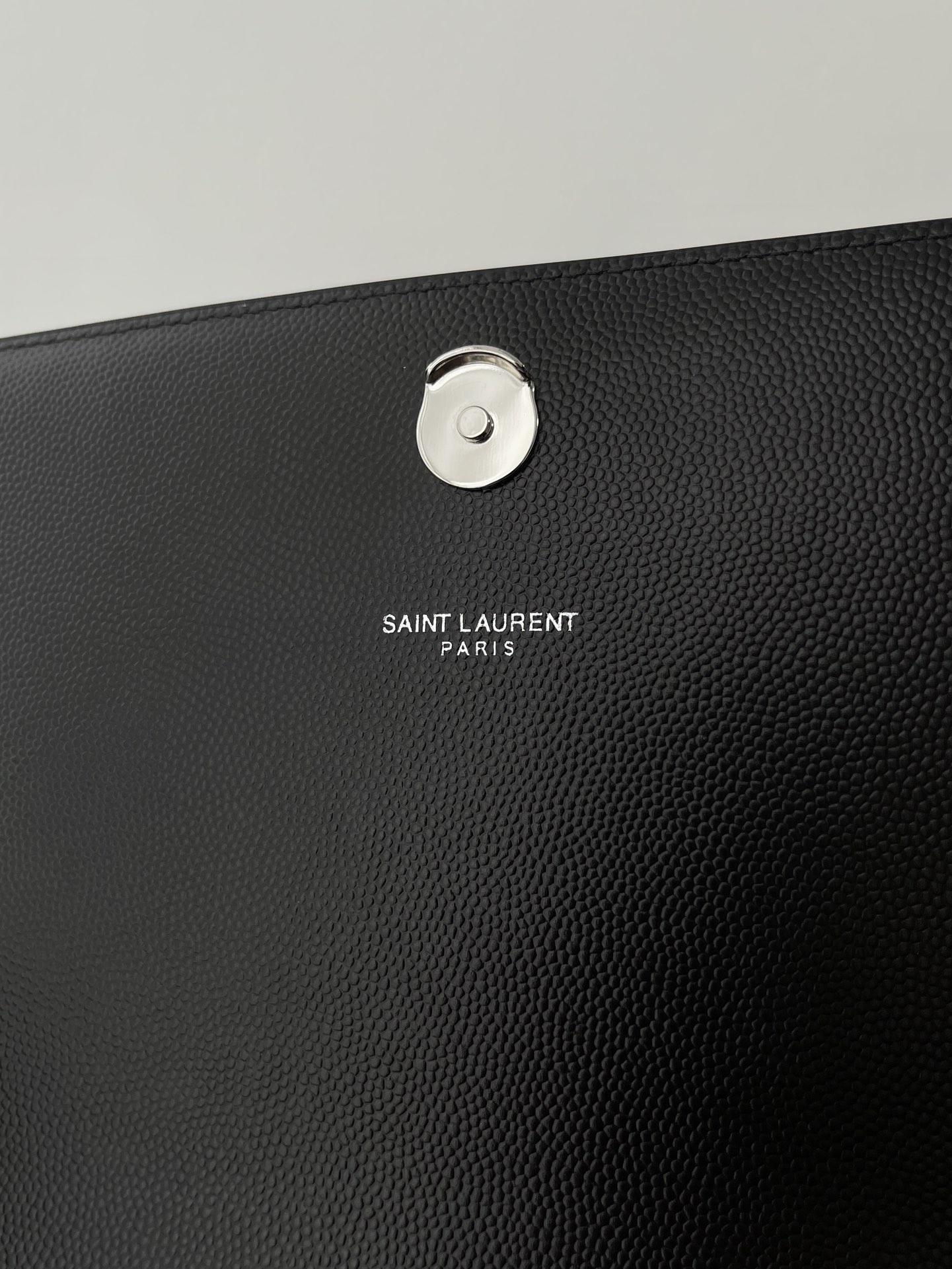 Bagsaaa Y51 Kate Medium In Grain De Poudre Embossed Leather Black/Silver Hardware 364021 - 24x14.5x5cm
