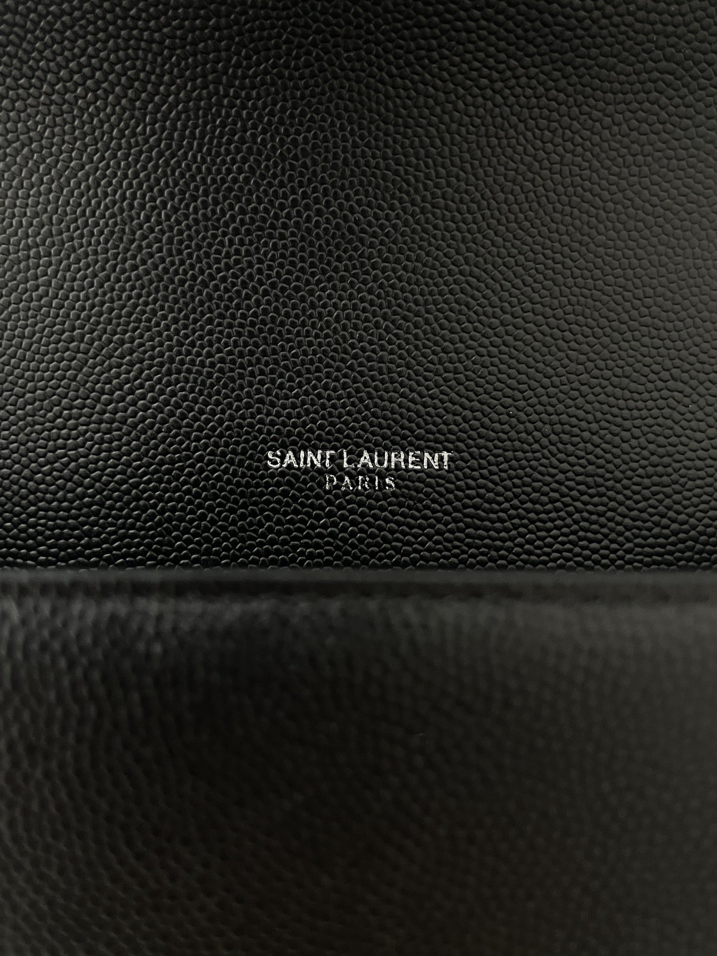 Bagsaaa Y51 Kate Small In Grain De Poudre Embossed Leather 469390 Black/Silver - 20x12,5x5 CM