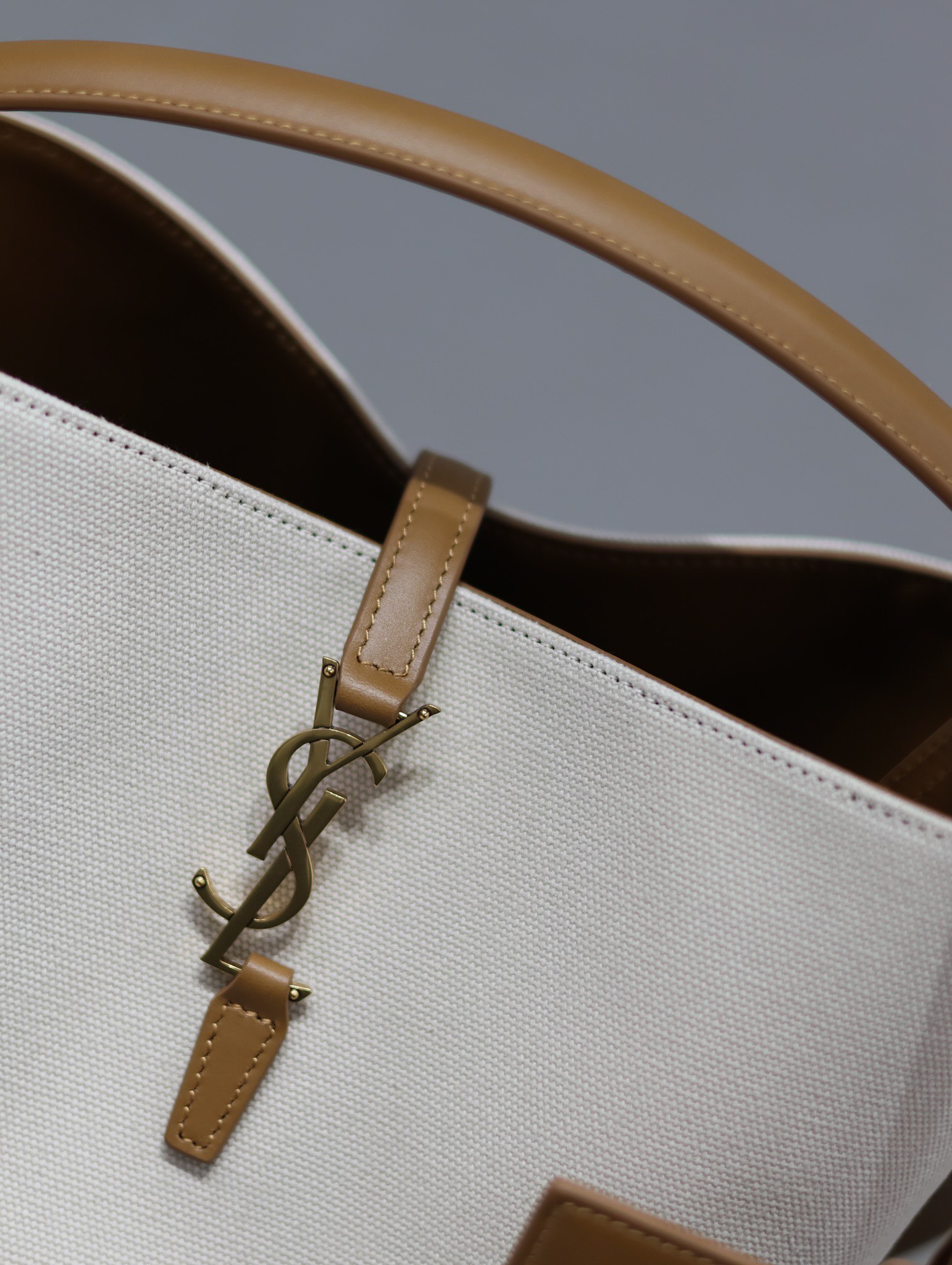 Bagsaaa Le 37 In Canvas And Leather 742828 - 20 X 25 X 16 CM