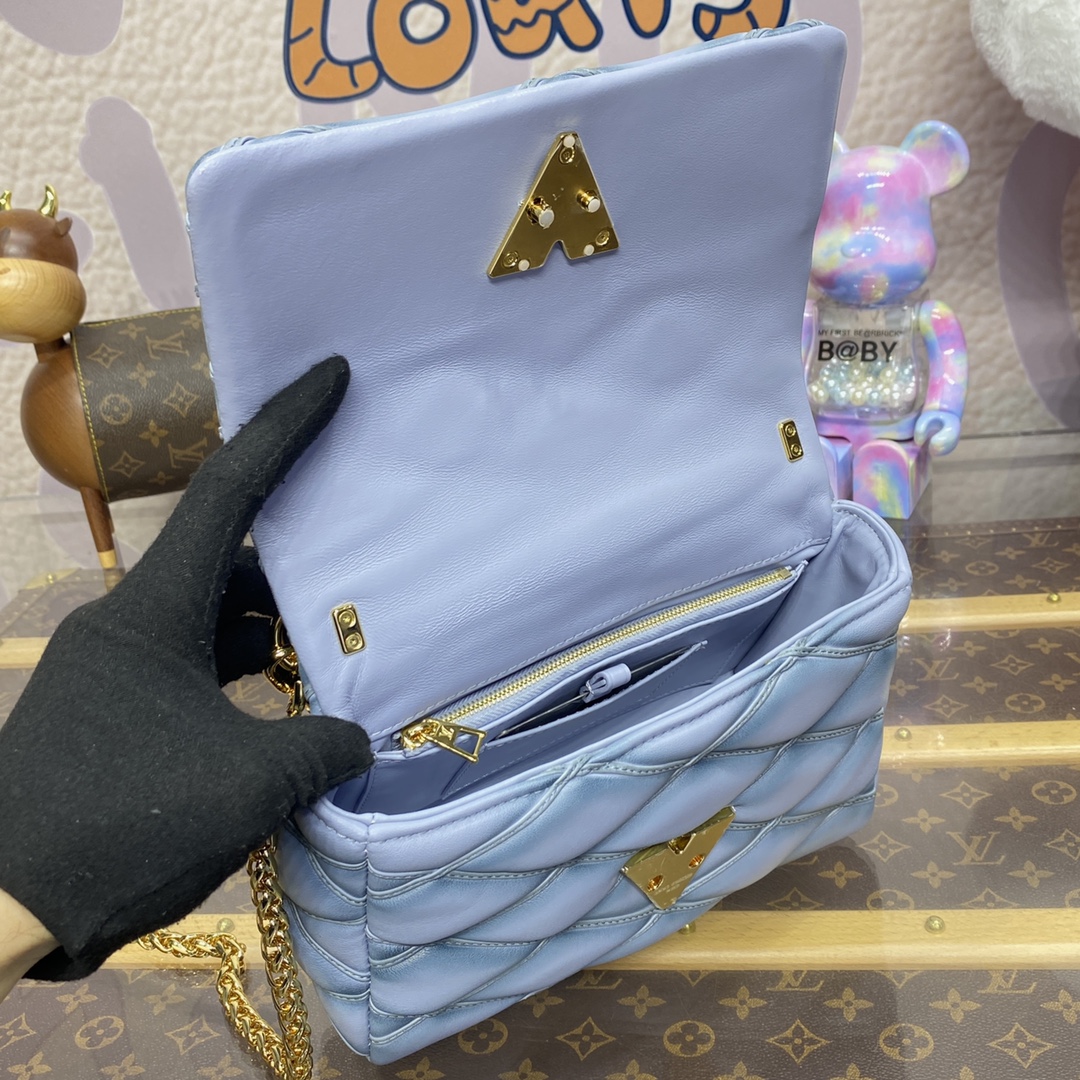 Bagsaaa L0vis Vvtt0n M24186 GO-14 MM Ecume Gray - 23 x 16 x 10 cm