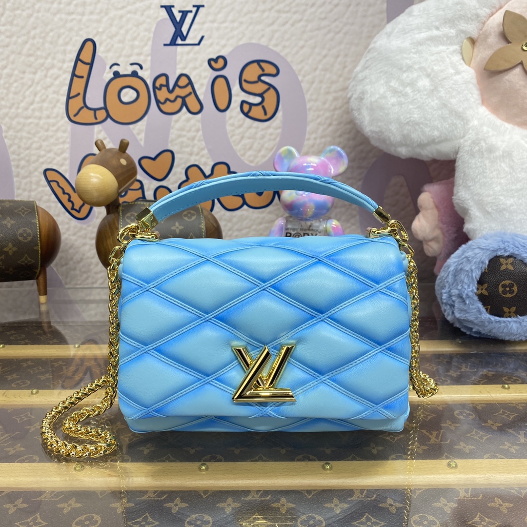 Bagsaaa L0vis Vvtt0n M24185 GO-14 MM Lagoon Turquoise - 23 x 16 x 10 cm