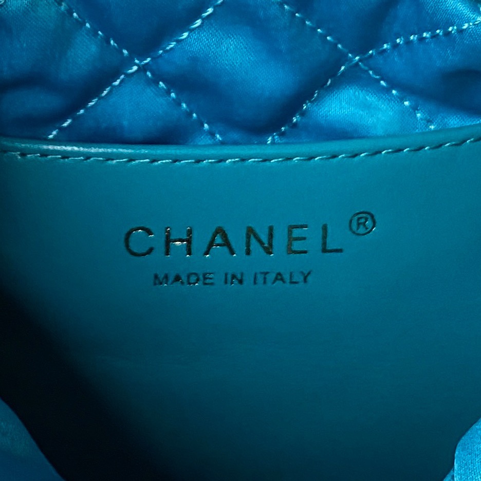 Bagsaaa Ch**el 22 Mini Handbag Blue AS3980 - 20 × 19 × 6 cm