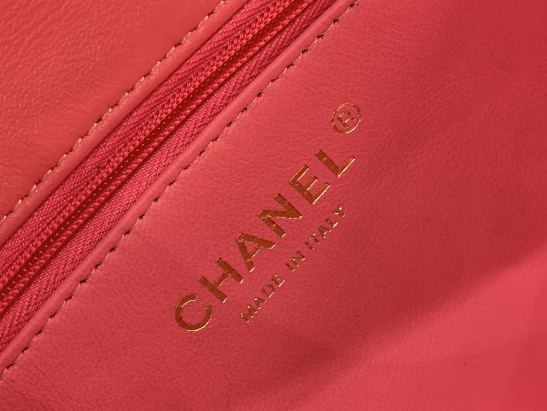 Bagsaaa Ch**el Mini AS4543 Pink - 14×20×7cm
