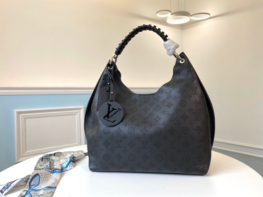 Bagsaaa L0vis Vvtt0n M52950 Carmel Hobo Bag Black Size 35 x 40 x 17 cm