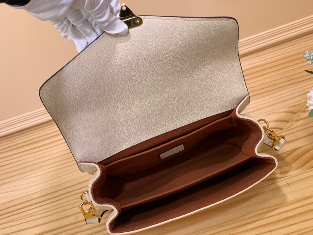 Bagsaaa L0vis Vvtt0n Pochette Métis M46552 Creme - 25 x 19 x 7 cm