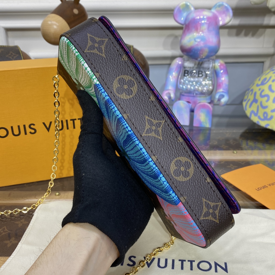 Bagsaaa LV x YK Félicie Pochette M82108 - 21x12x3 cm