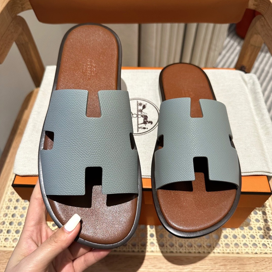 Bagsaaa H**me5 Izmir Sandal Brown & Blue