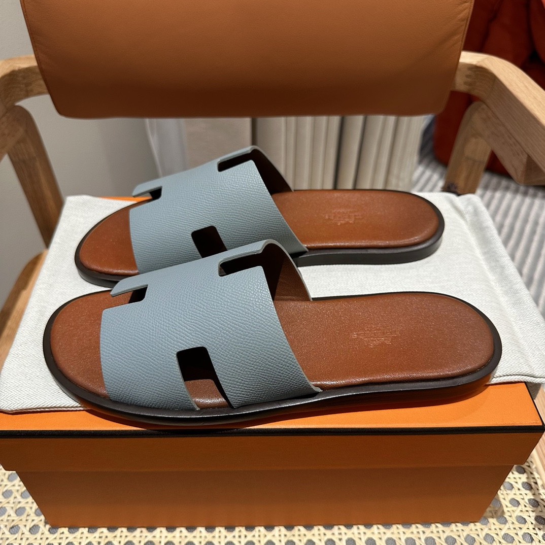 Bagsaaa H**me5 Izmir Sandal Brown & Blue