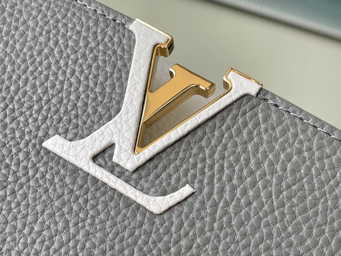 Bagsaaa L0vis Vvtt0n M21296 Capucines MM Gray - 31.5 x 20 x 11 cm