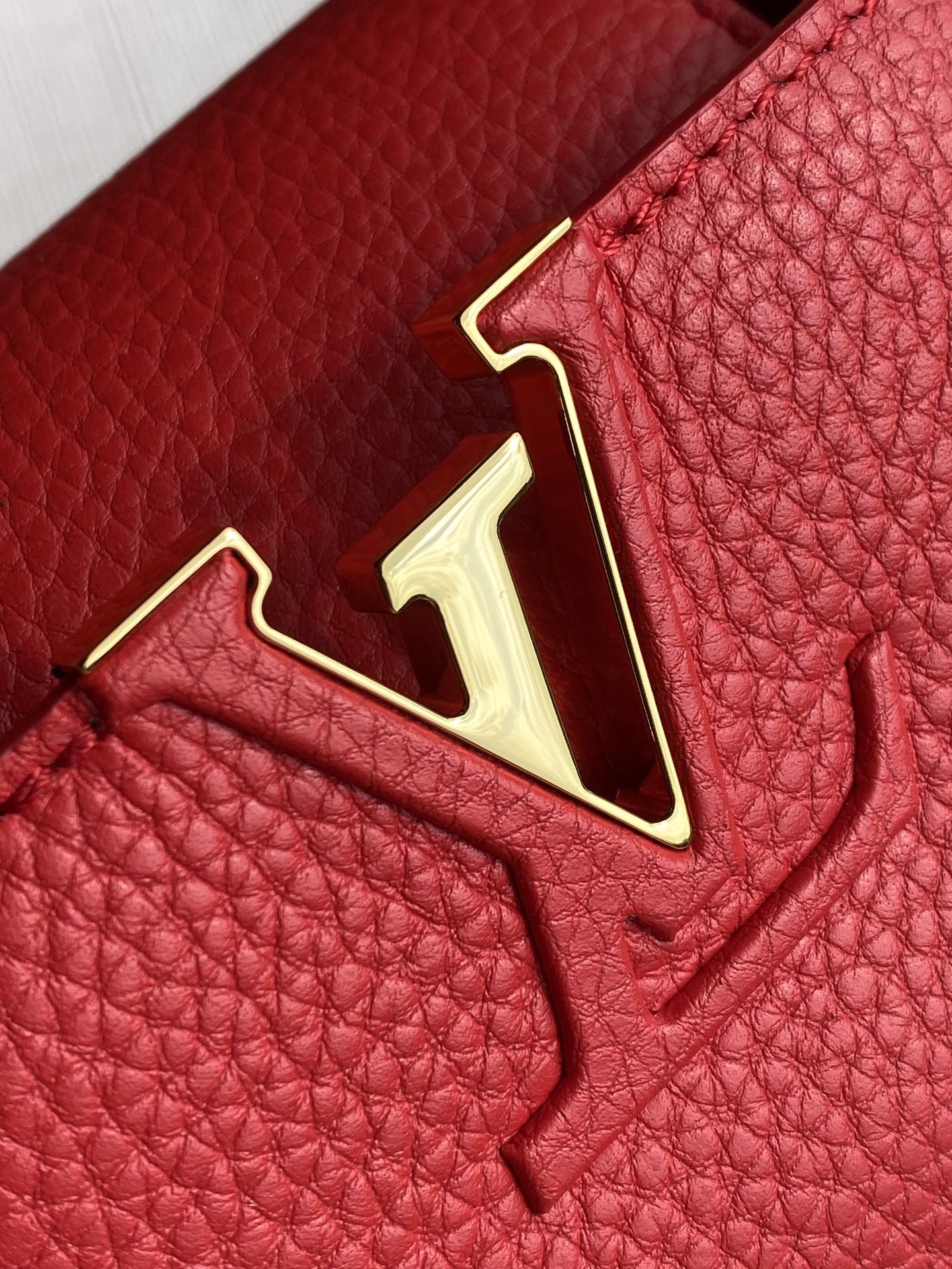 Bagsaaa L0vis Vvtt0n M56845 Capucines Mini Red - 21 x 14 x 8 cm