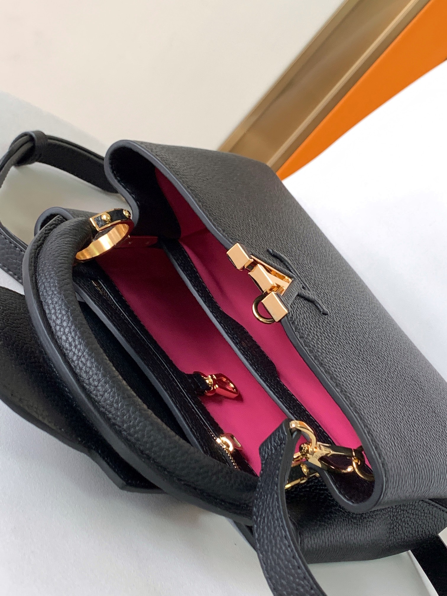 Bagsaaa L0vis Vvtt0n M94755 Capucines BB Bag - Size 27 x 18 x 9 cm